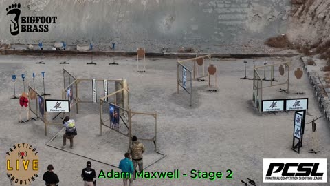 PCSL 2-Gun Nationals: Adam Maxwell, Stage 2