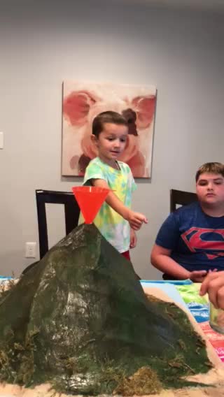 4th birthday volcano