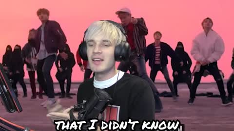 PewDiePie being GAY for BTS