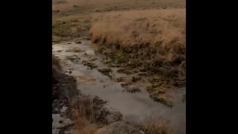 Hiking on a beautiful landscape in Dartmoor. GoPro