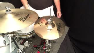 14" A Custom Mastersound Hi Hat Cymbals