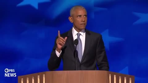 WATCH: Former President Barack Obama's full speech at 2024 Democratic National Convention