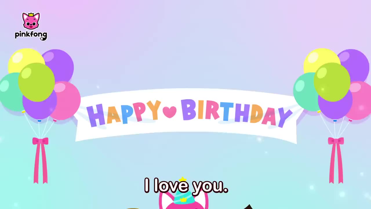 Happy Birthday Song for Pinkfong🎉 _ Kids Songs _ Pinkfong Official