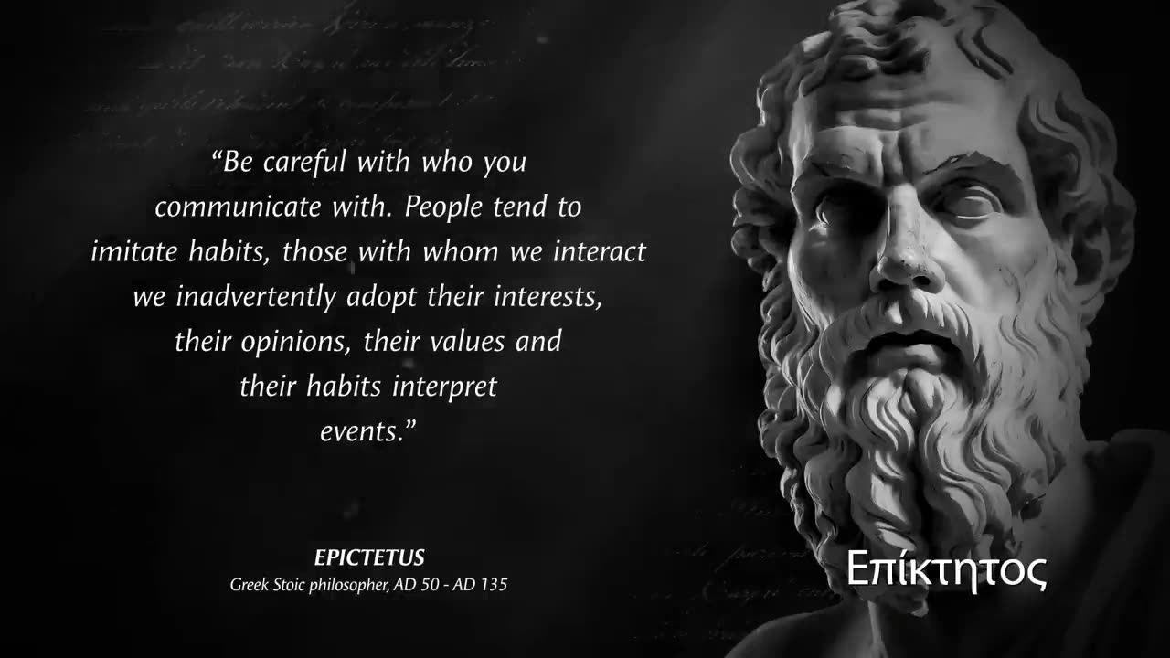 Epictetus' Life Lessons I Learn Too Late In Life