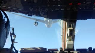 C17 to KC46 AIR refuel
