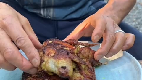 Iron Chef Makes Gourmet Meal In The Wild