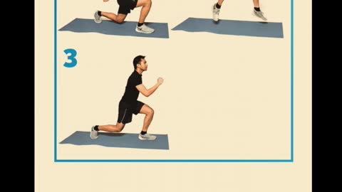 Jumping Lunge Exercise