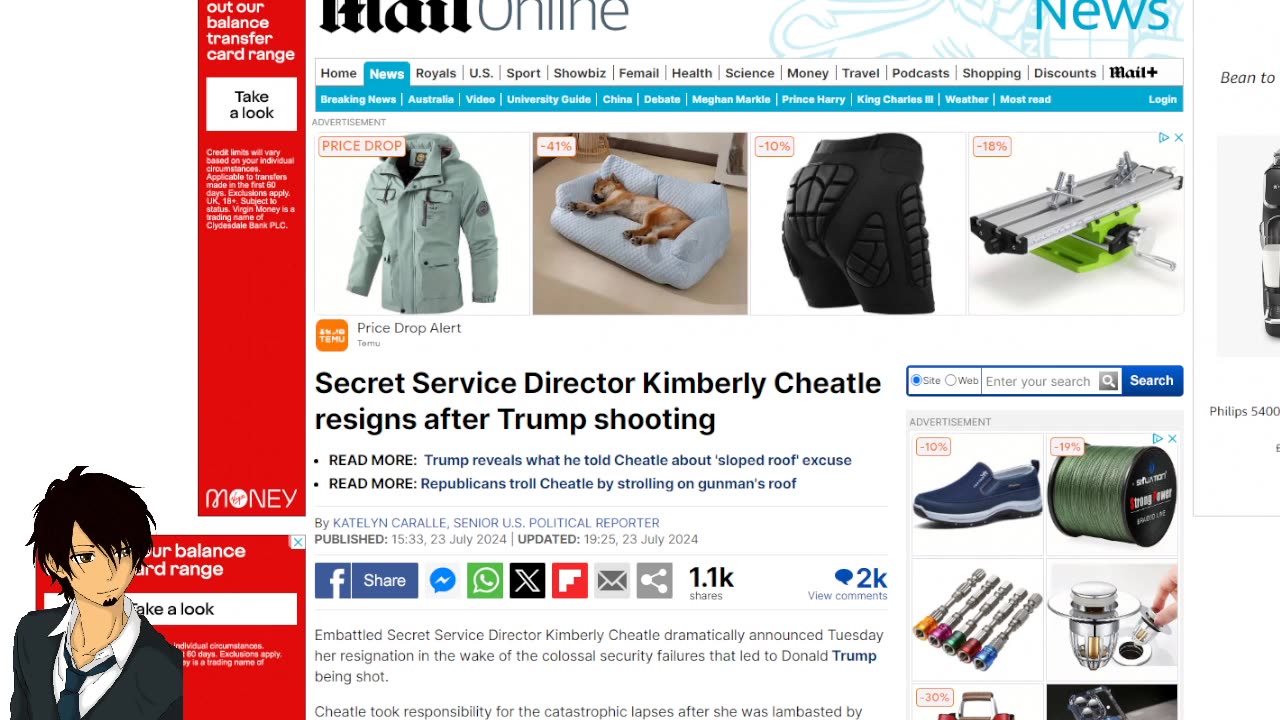 Secret Service Director Kimberly Cheatle Resigns After Trump Shooting