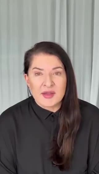 Marina Abramovic on Ukraine