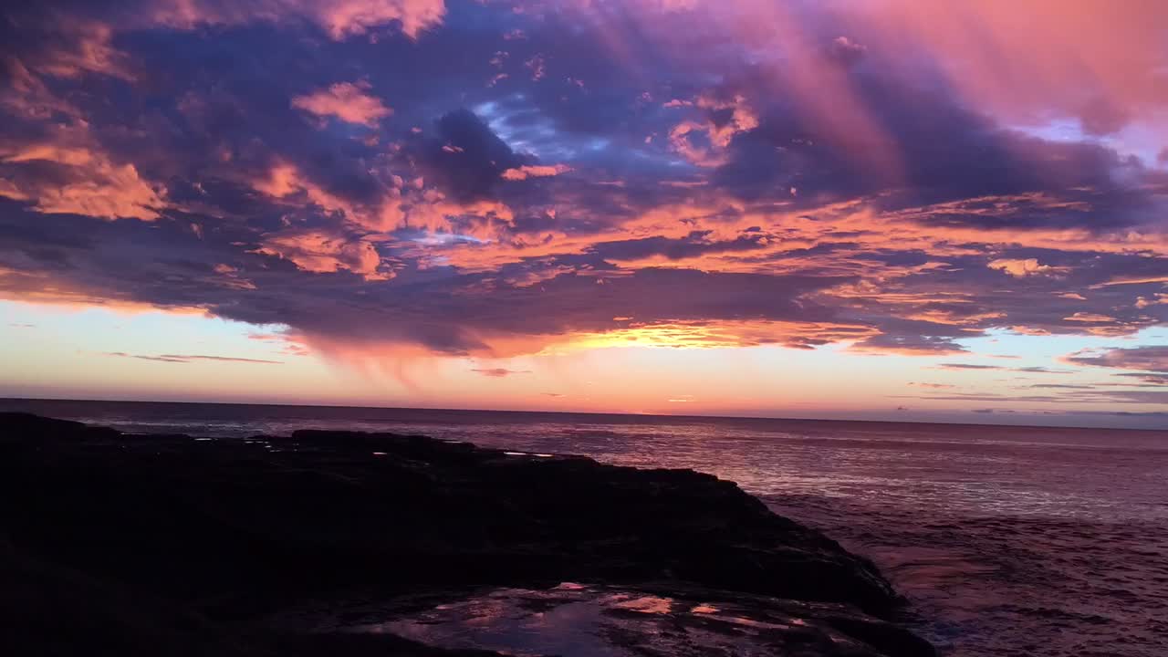 Nicaragua Sunset (time-lapse)