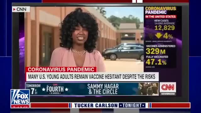 Tucker Carlson - July 12, 2021 - C19 'vaccine', censoring texts, mandatory, coercion