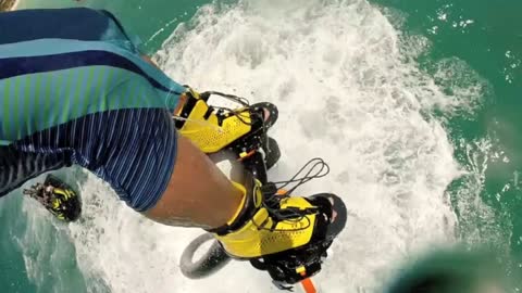 Jet-Blading Demo in Cancun