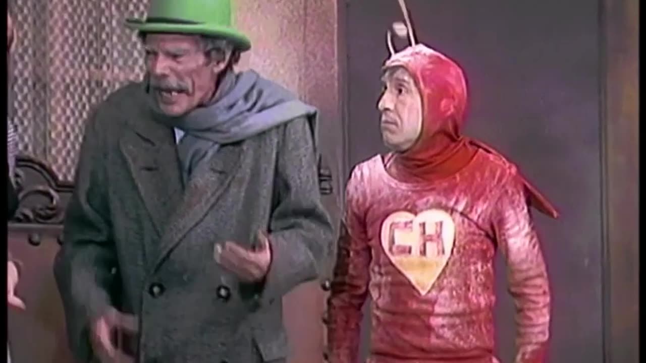 CHAPOLIN - Episódio #58 (1974) Não confunda "a casa caindo de velha" com "a velha caindo da casa"