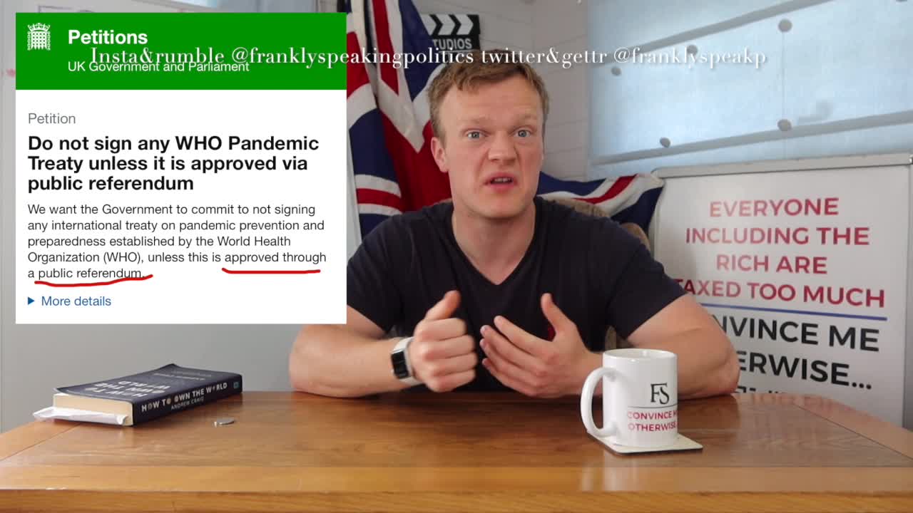 Sod the WHO petition! | FRANKLY SPEAKING EP33