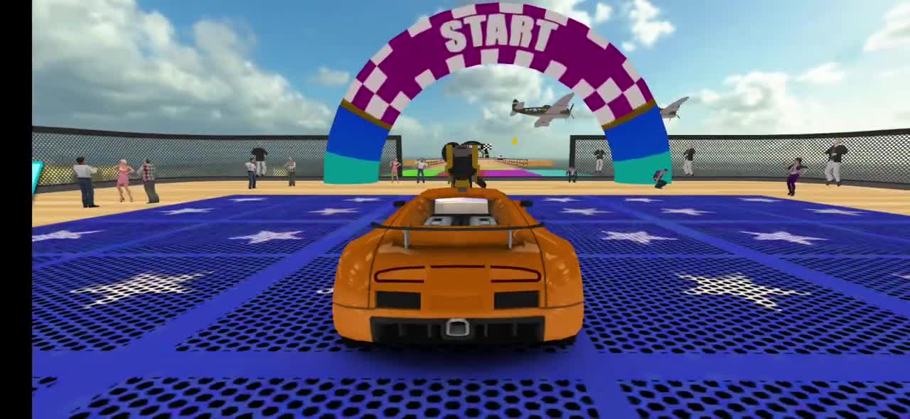 Ramp Car Stunt Racing Game _ Android Gameplay