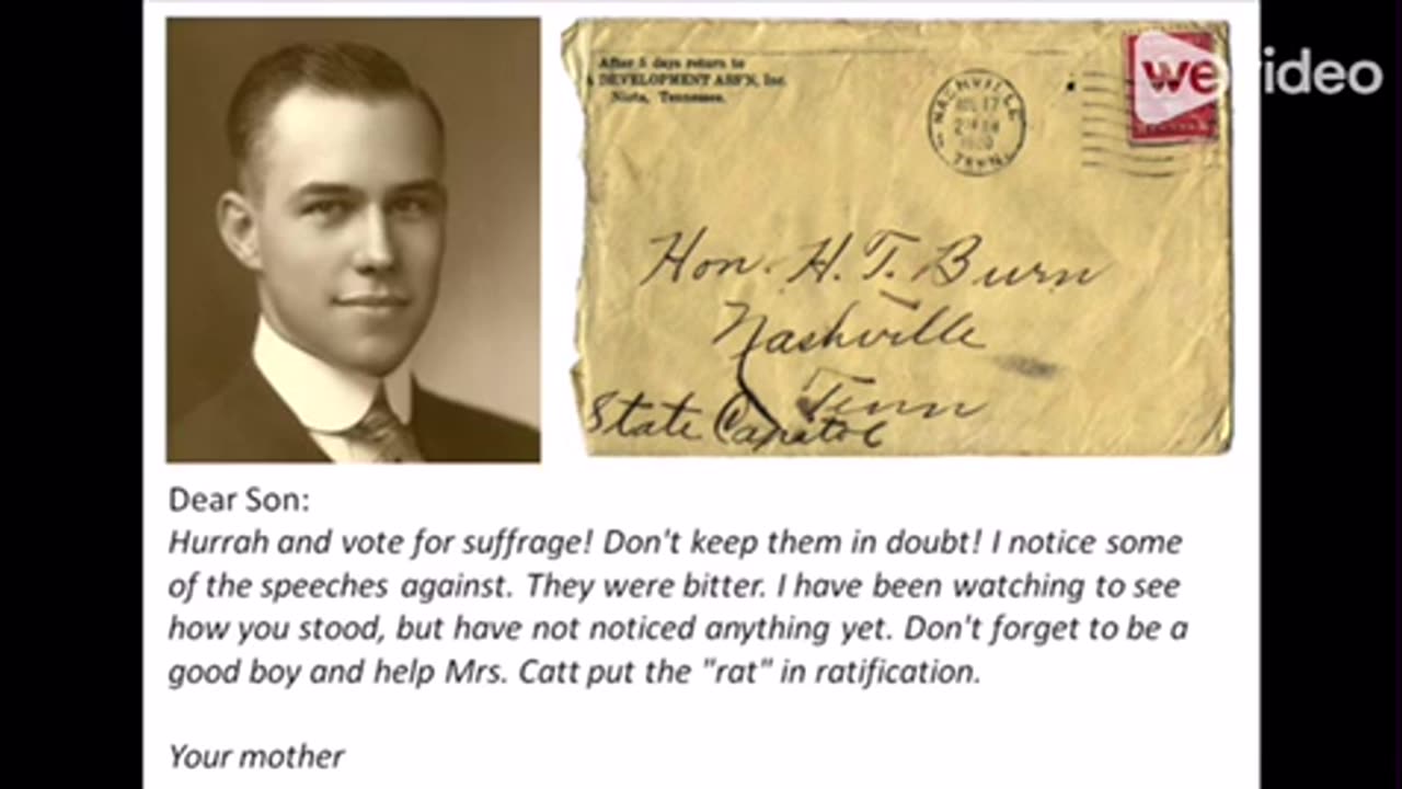 Harry T. Burn and the 19th Amendment