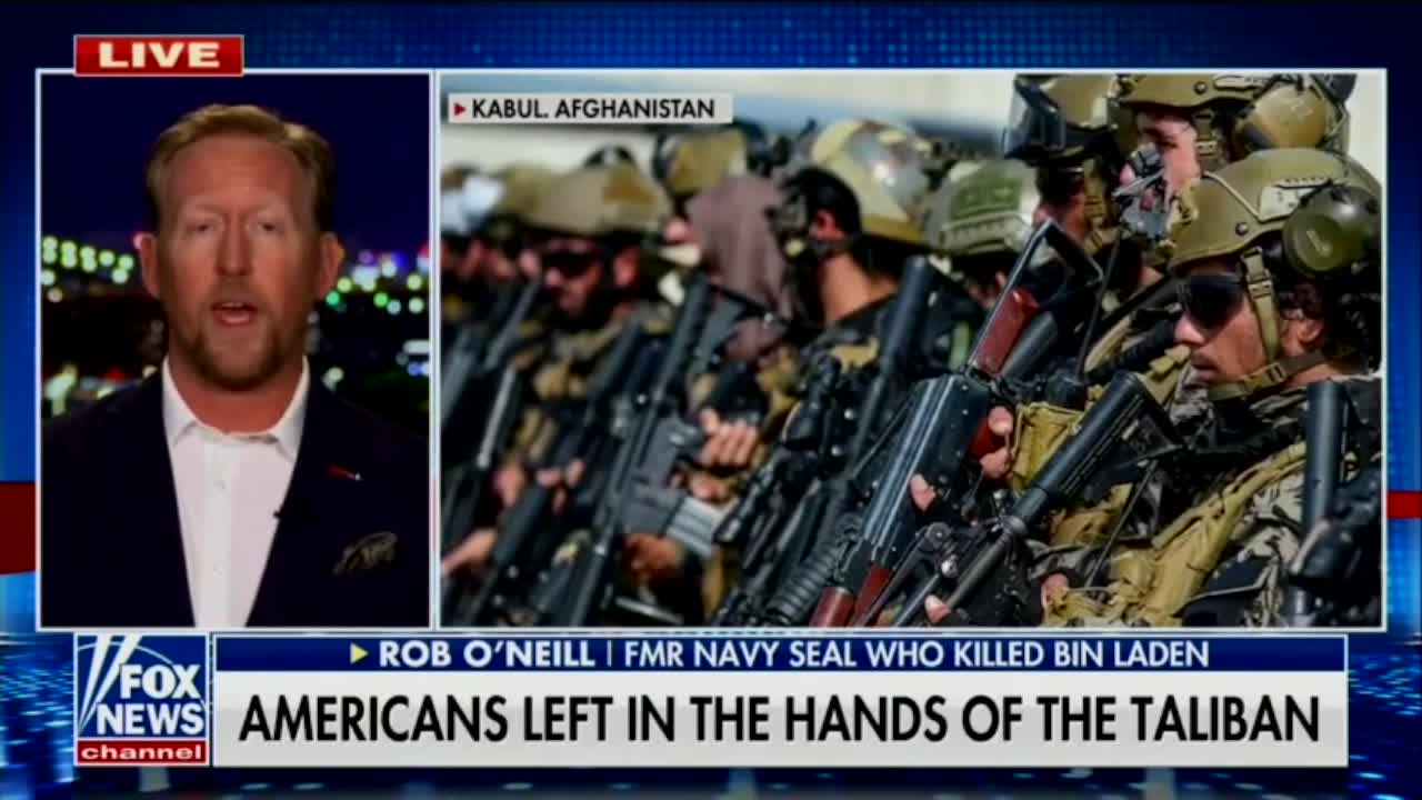 Robert O'Neill discusses horrors of the Taliban -- happening now