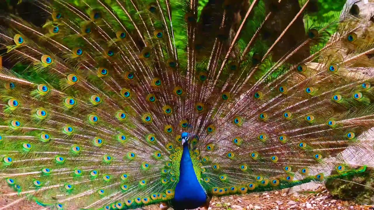 Peacock dance