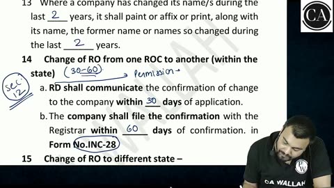 INCORPORATION OF COMPANY L10