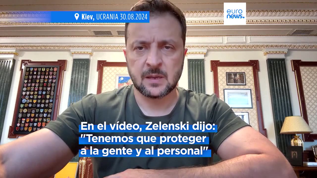 Zelenski destituye al jefe del ejército del aire días después de la muerte del piloto de un F-16