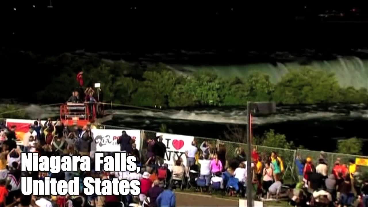 Tightrope Walk Over Niagara Falls