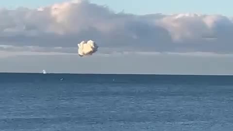 Plane Shot Down Off the Coast of Sochi