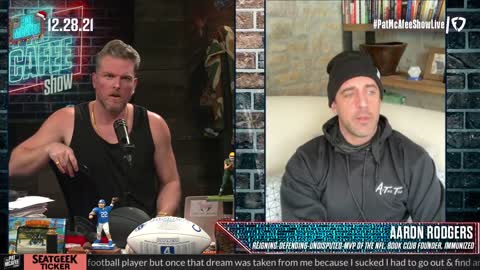 Aaron Rodgers can't say the magic words "HCQ + Ivermectin" or the show will be deplatformed !