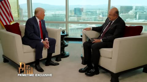 Donald Trump tells Dr. Phil he believes God spared his to potentially save the entire world.