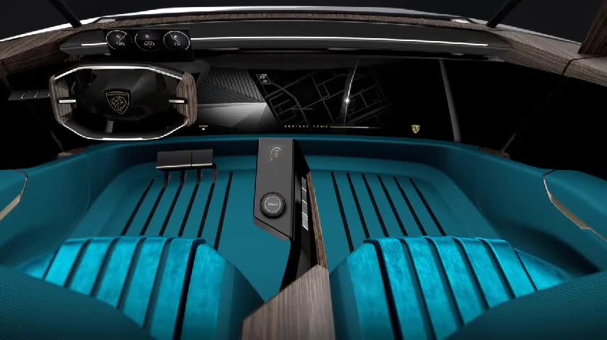 The Concept Car - Peugeot Electric French Muscle Car