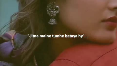 Romantic shayari video