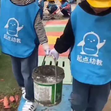 Kindergarten Kids in China learn how to Build