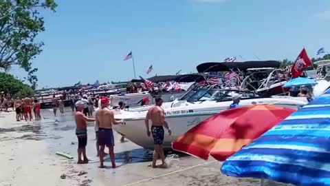 Boats Say it all...God and Country Event..