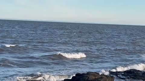 View Of A Bay Of Fundy From Port George NS