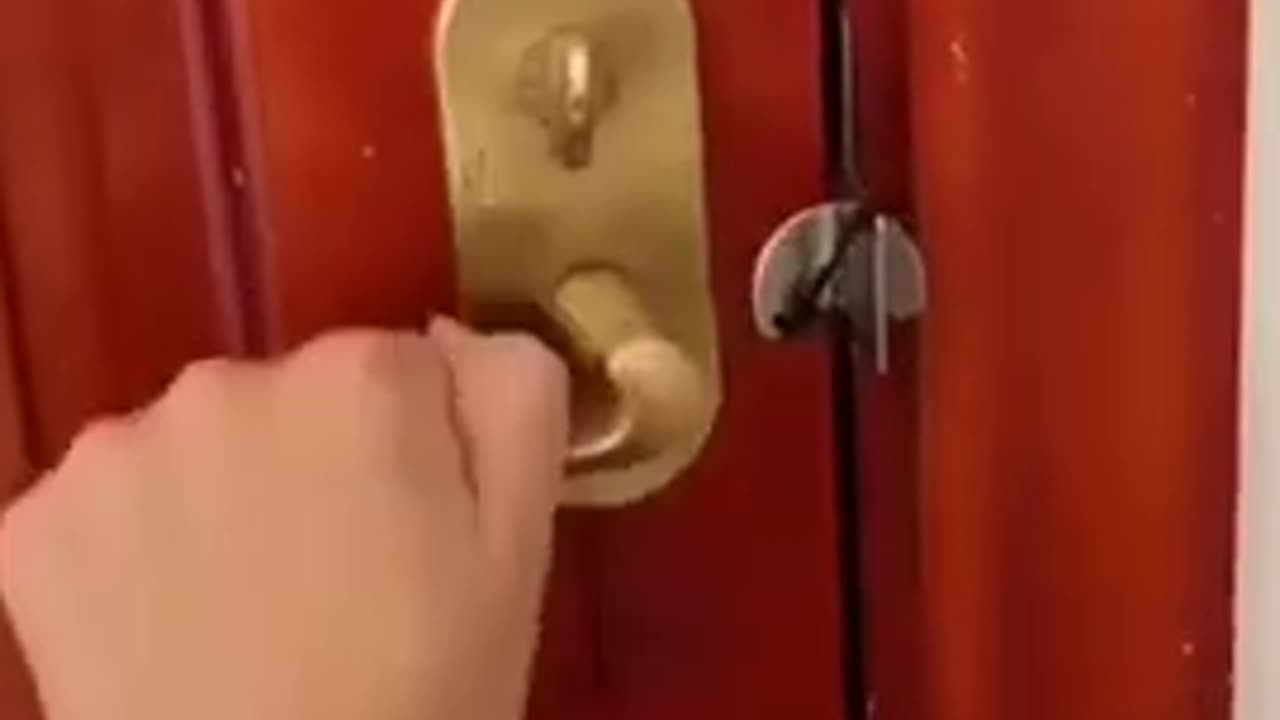 A perfect lock to make you feel safe