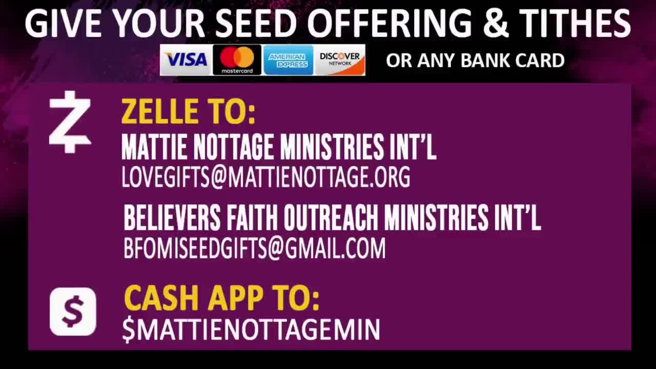 THEY WILL COMPENSATE YOU!-PROPHETESS DR. MATTIE NOTTAGE