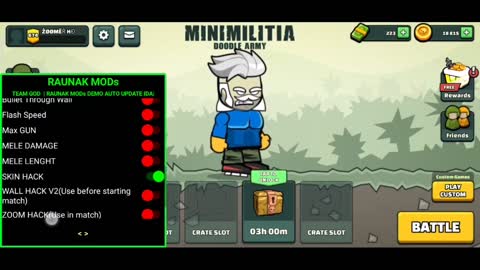 Mini Militia Mod Apk | Mini Militia New Mod Menu | Mini Militia Hack | Direct Download link