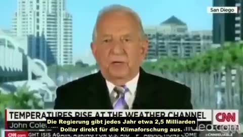 John Coleman on CNN about climate change