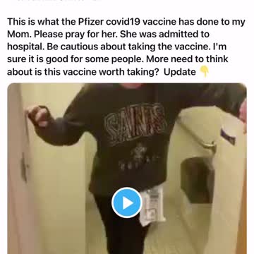 The CoVid19 vaccine is causing problems!