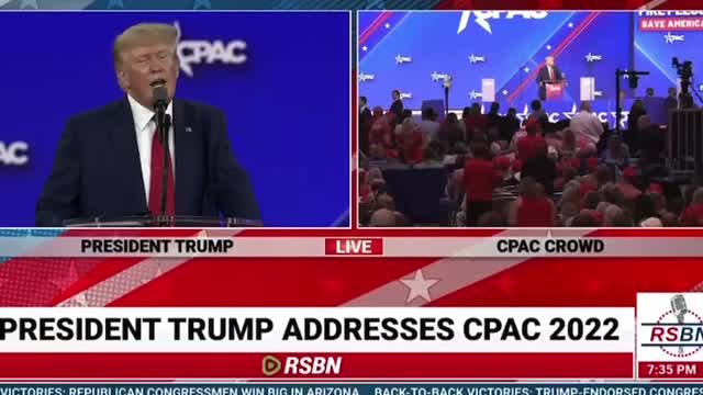 Clip of President Trump at CPAC August 6- "You Couldn't Get an Actor to Play the Role of President Xi JingPing