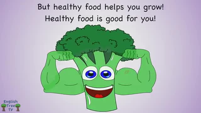 Healthy Food Vs Junk Food Song!