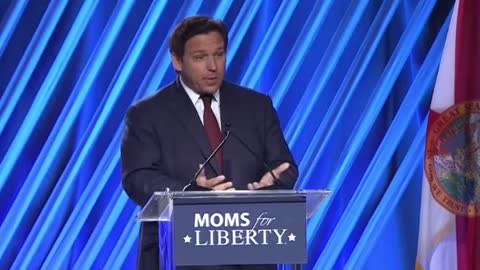 Ron DeSantis at Moms for Liberty's first summit: "I get criticized when I come out of bed every morning, it's part of the job"