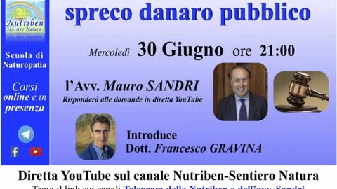 TAMPONI INUTILI - ZAIA e spreco danaro pubblico mercoledì 30 giugno