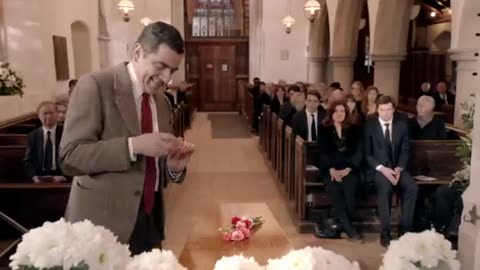 One wedding and a funeral Mr Bean / Funny clip / Mr Bean