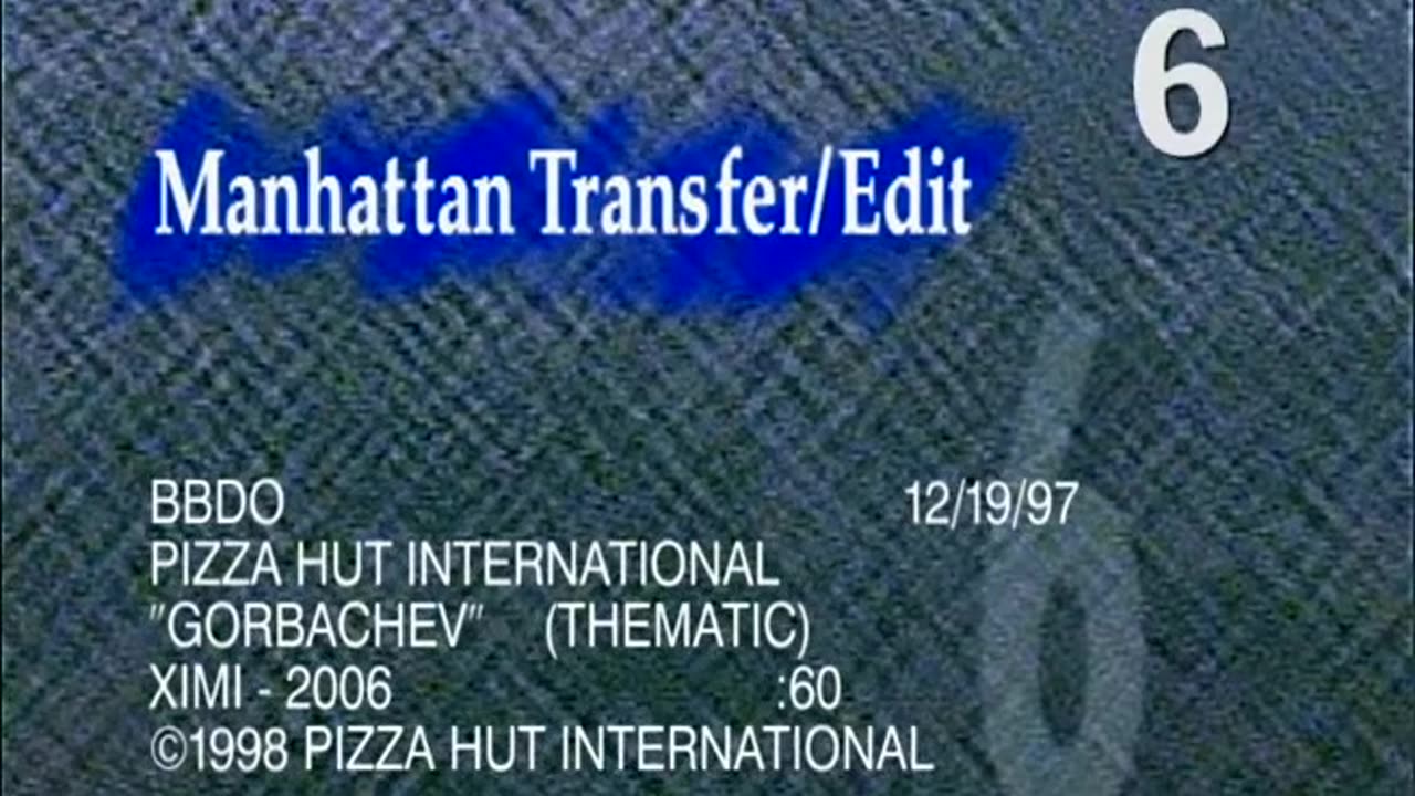 Pizza Hut Gorbachev TV Spot Commercial International version Hands down the best goyslop propaganda