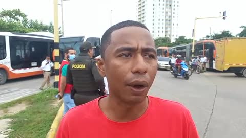 Habitantes de El Pozón protestan en Patio Portal