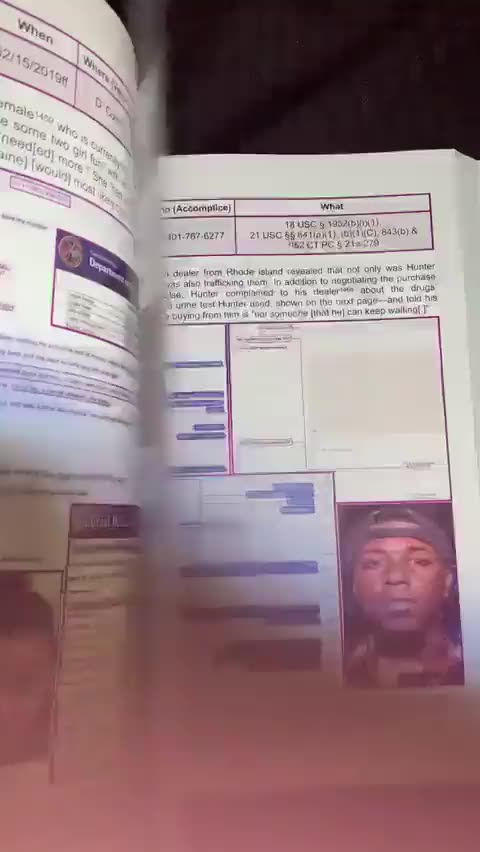 Marco Polo released a 630-page Report on the Biden Laptop