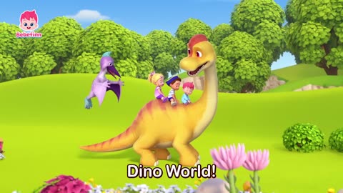 Welcome to The Dino World | Bebefinn Nursery Rhymes and Kids Songs