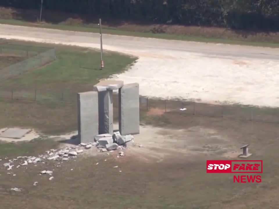 Eksluzive nga Monumenti i djallit: Kush fshihet mbas "Shpërthimit" në Guidestones e cila kapet në video!