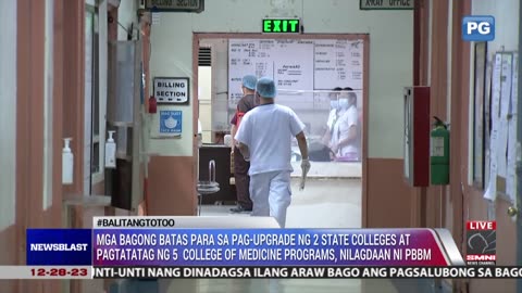 Mga bagong batas para sa pag-upgrade ng 2 state colleges, nilagdaan ni PBBM