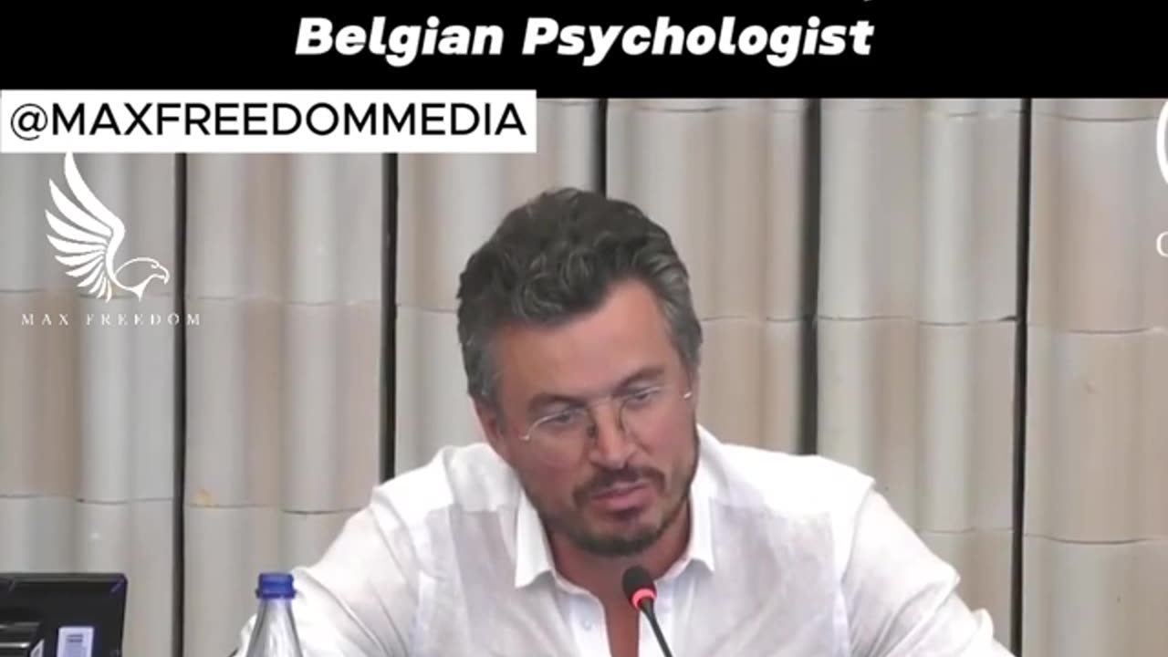 Prof. Mattias Desmet, Belgian Psychologist